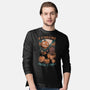 Pumpkin Smash Halloween-Mens-Long Sleeved-Tee-Studio Mootant