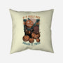 Pumpkin Smash Halloween-None-Removable Cover-Throw Pillow-Studio Mootant