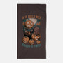 Pumpkin Smash Halloween-None-Beach-Towel-Studio Mootant