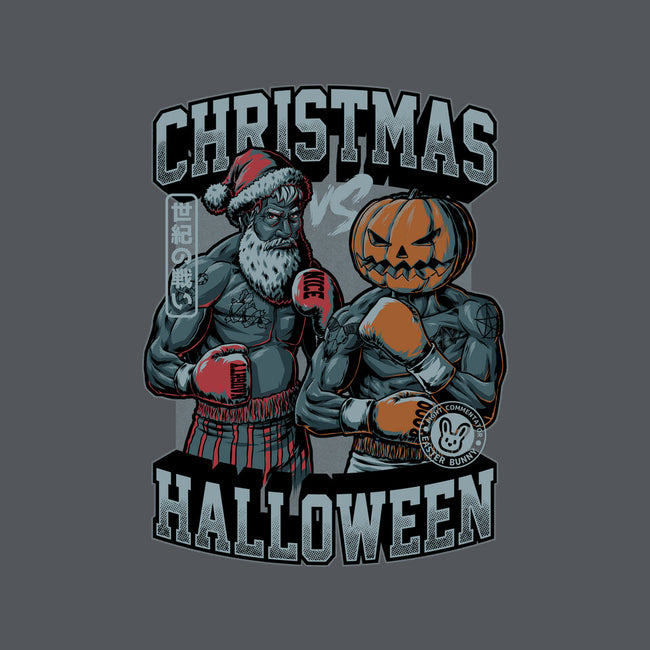 Christmas Vs Halloween-Mens-Long Sleeved-Tee-Studio Mootant