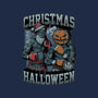 Christmas Vs Halloween-None-Beach-Towel-Studio Mootant