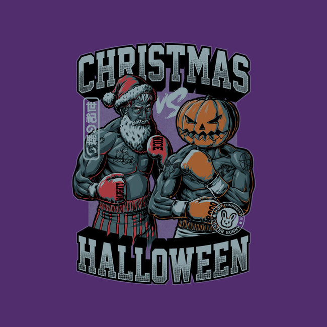 Christmas Vs Halloween-Mens-Basic-Tee-Studio Mootant