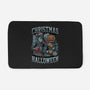 Christmas Vs Halloween-None-Memory Foam-Bath Mat-Studio Mootant