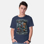 Christmas Vs Halloween-Mens-Basic-Tee-Studio Mootant