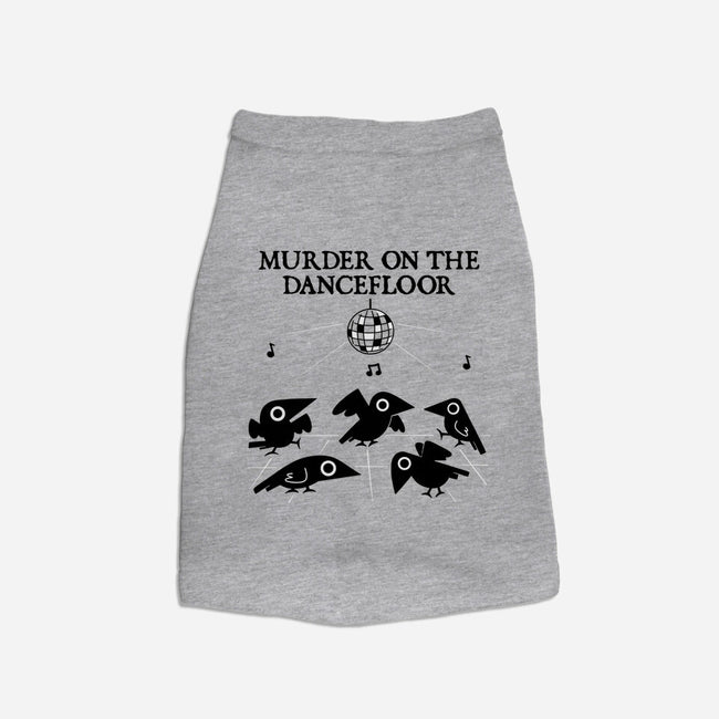 Murder On The Dancefloor-Dog-Basic-Pet Tank-damglynn