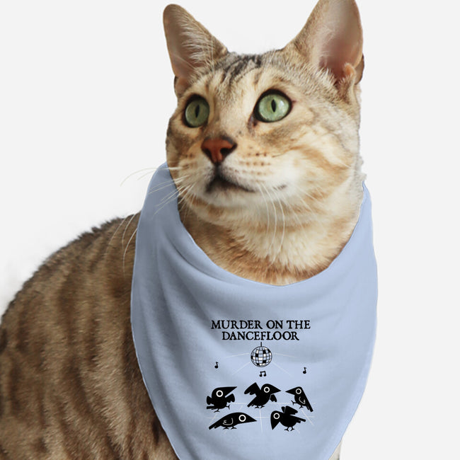 Murder On The Dancefloor-Cat-Bandana-Pet Collar-damglynn