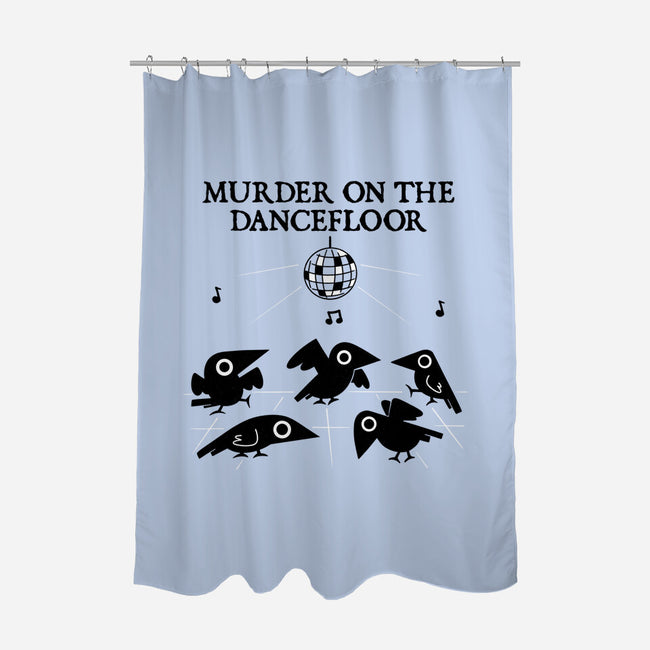 Murder On The Dancefloor-None-Polyester-Shower Curtain-damglynn