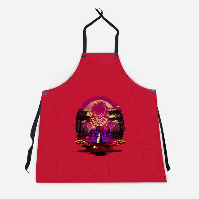 Attack Of Penny-Unisex-Kitchen-Apron-hypertwenty