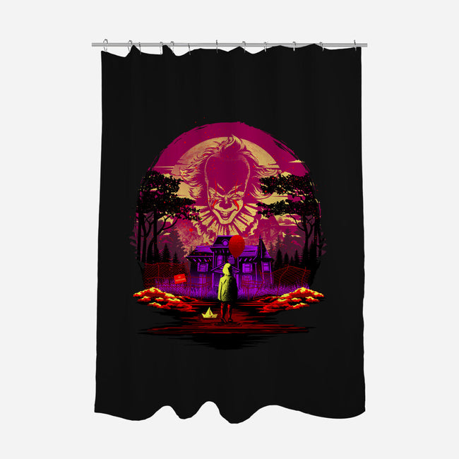 Attack Of Penny-None-Polyester-Shower Curtain-hypertwenty