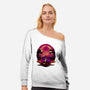 Attack Of Penny-Womens-Off Shoulder-Sweatshirt-hypertwenty