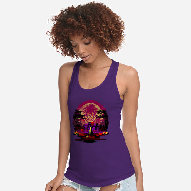 Attack Of Penny-Womens-Racerback-Tank-hypertwenty