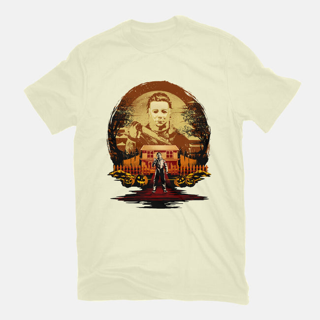 Attack Of Michael Myers-Mens-Premium-Tee-hypertwenty