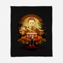 Attack Of Michael Myers-None-Fleece-Blanket-hypertwenty