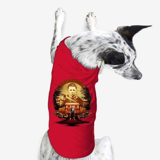 Attack Of Michael Myers-Dog-Basic-Pet Tank-hypertwenty