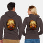 Attack Of Michael Myers-Unisex-Zip-Up-Sweatshirt-hypertwenty