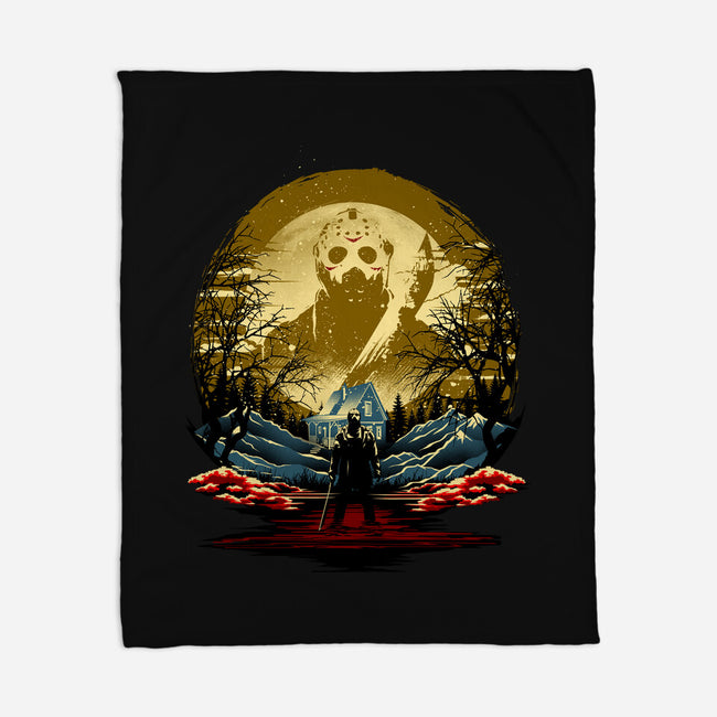 Attack Of Jason-None-Fleece-Blanket-hypertwenty