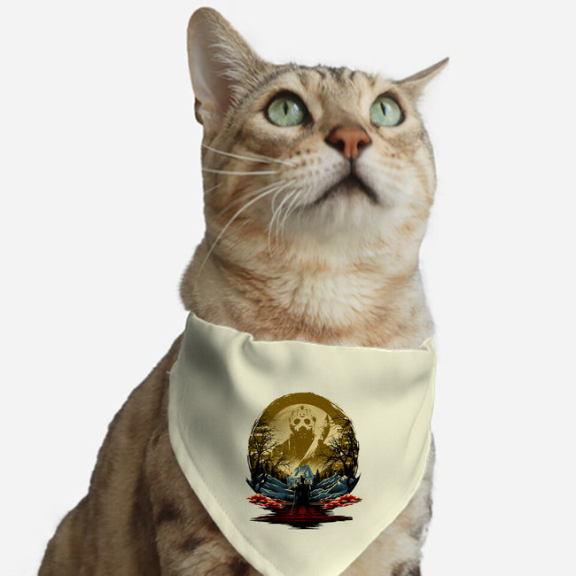 Attack Of Jason-Cat-Adjustable-Pet Collar-hypertwenty