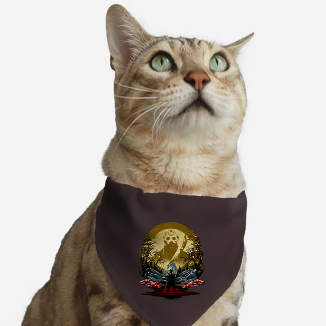 Attack Of Jason-Cat-Adjustable-Pet Collar-hypertwenty