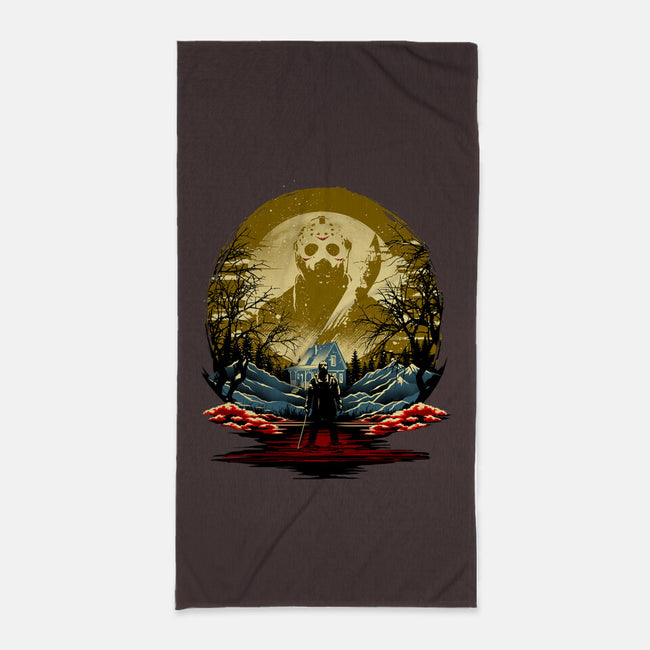 Attack Of Jason-None-Beach-Towel-hypertwenty