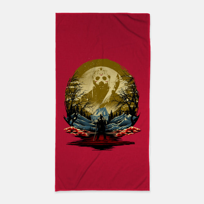 Attack Of Jason-None-Beach-Towel-hypertwenty