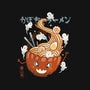 Pumpkin Ramen-None-Removable Cover-Throw Pillow-IKILO