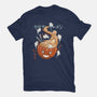 Pumpkin Ramen-Womens-Fitted-Tee-IKILO