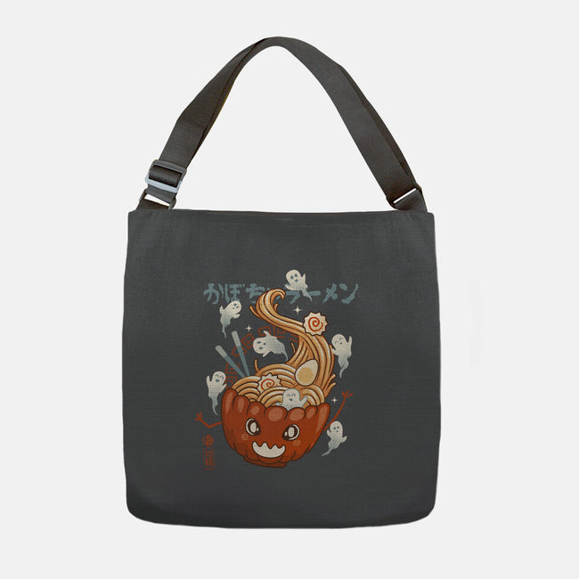 Pumpkin Ramen-None-Adjustable Tote-Bag-IKILO