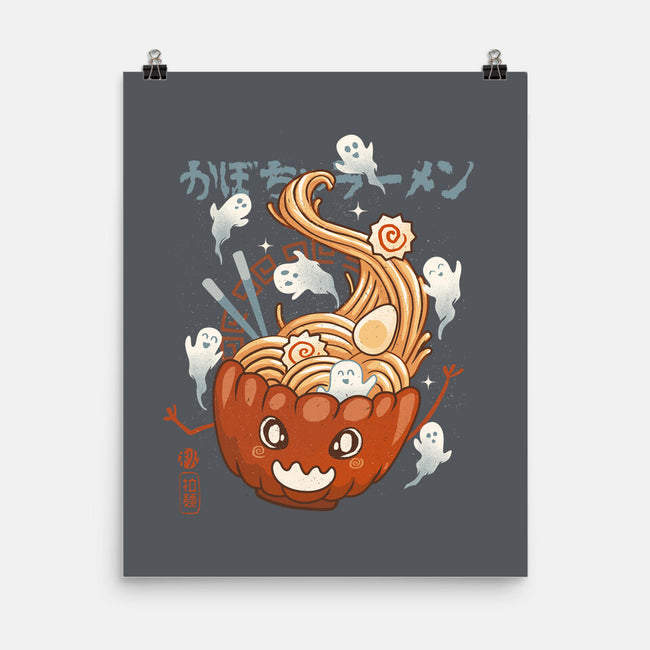 Pumpkin Ramen-None-Matte-Poster-IKILO