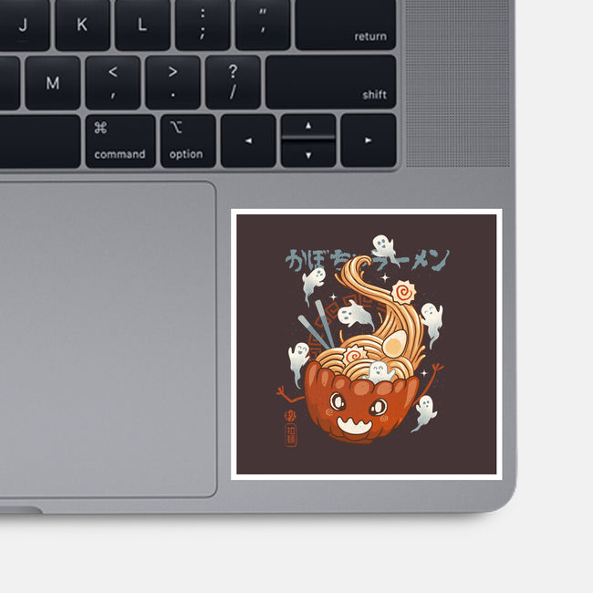 Pumpkin Ramen-None-Glossy-Sticker-IKILO