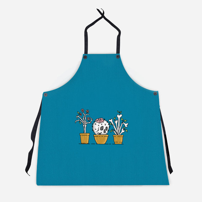 Bone Plants-Unisex-Kitchen-Apron-gotoup