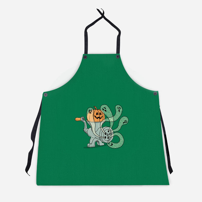 Ghosts In The Grinder-Unisex-Kitchen-Apron-gotoup