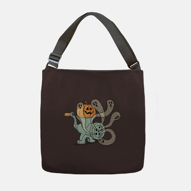 Ghosts In The Grinder-None-Adjustable Tote-Bag-gotoup