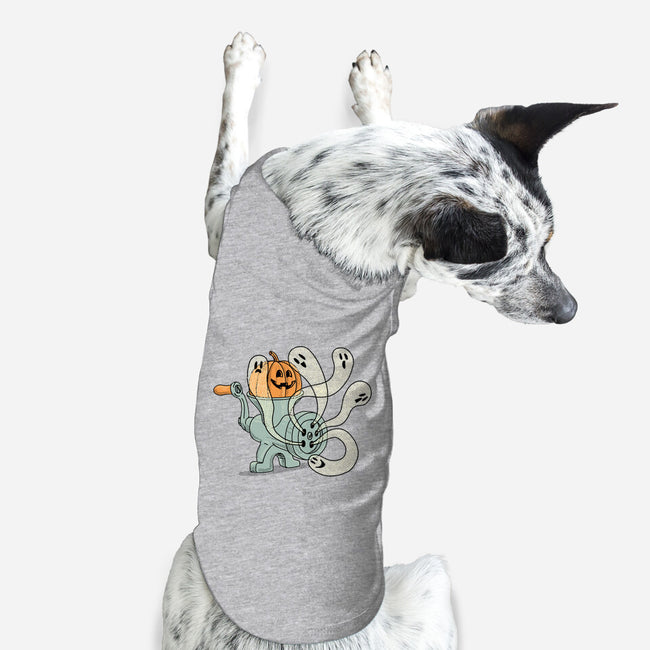 Ghosts In The Grinder-Dog-Basic-Pet Tank-gotoup