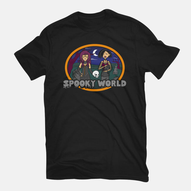 Spooky World-Unisex-Basic-Tee-diegopedauye