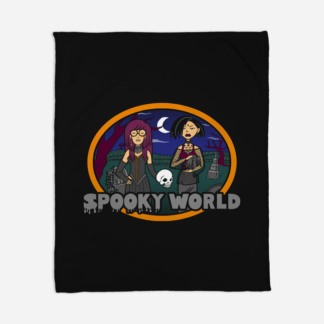 Spooky World-None-Fleece-Blanket-diegopedauye