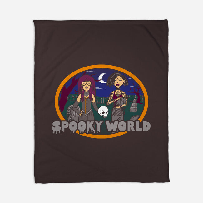 Spooky World-None-Fleece-Blanket-diegopedauye