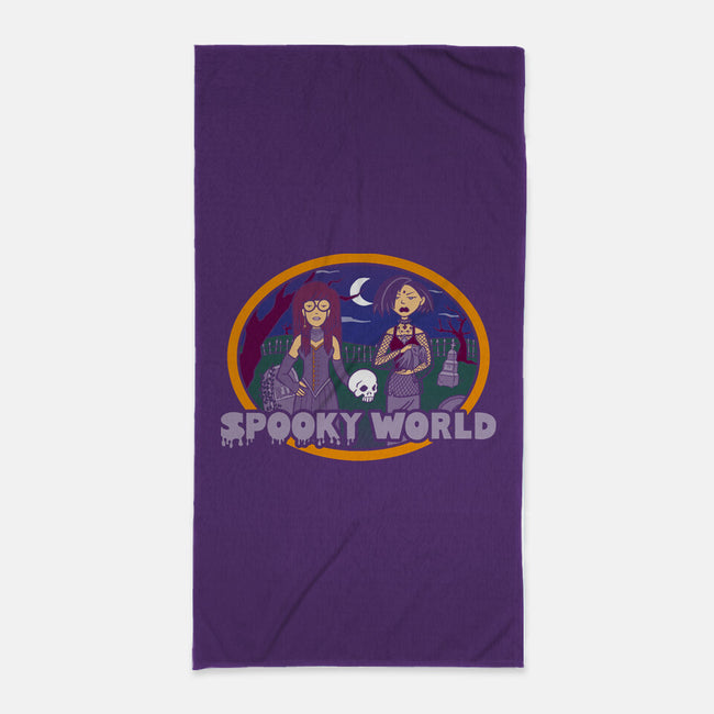 Spooky World-None-Beach-Towel-diegopedauye