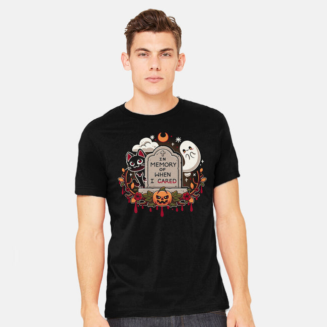 In Memory Of When I Cared-Mens-Heavyweight-Tee-Zaia Bloom