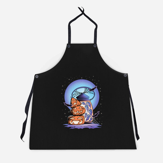 Primitive Pumpkins-Unisex-Kitchen-Apron-artyx