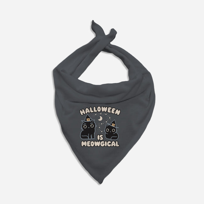 Halloween Is Meowgical-Cat-Bandana-Pet Collar-Weird & Punderful