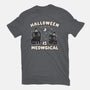 Halloween Is Meowgical-Mens-Premium-Tee-Weird & Punderful