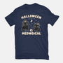 Halloween Is Meowgical-Youth-Basic-Tee-Weird & Punderful