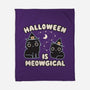 Halloween Is Meowgical-None-Fleece-Blanket-Weird & Punderful