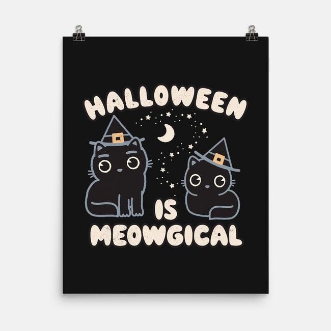 Halloween Is Meowgical-None-Matte-Poster-Weird & Punderful