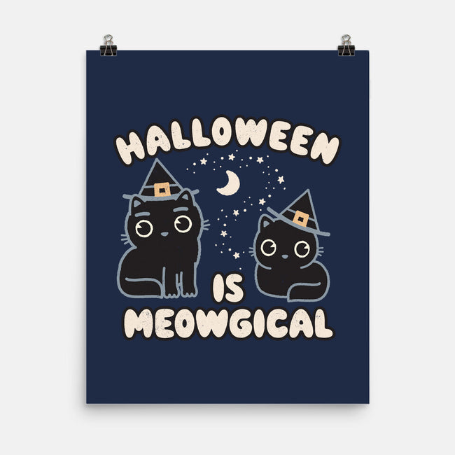 Halloween Is Meowgical-None-Matte-Poster-Weird & Punderful