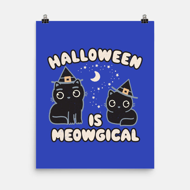 Halloween Is Meowgical-None-Matte-Poster-Weird & Punderful