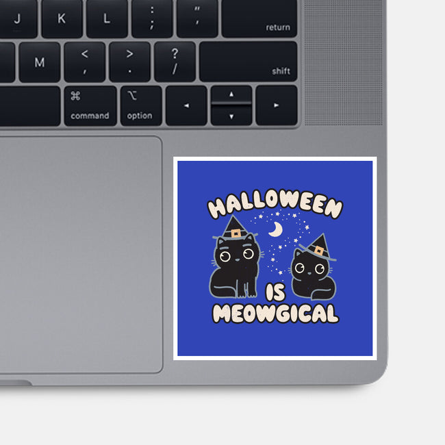 Halloween Is Meowgical-None-Glossy-Sticker-Weird & Punderful