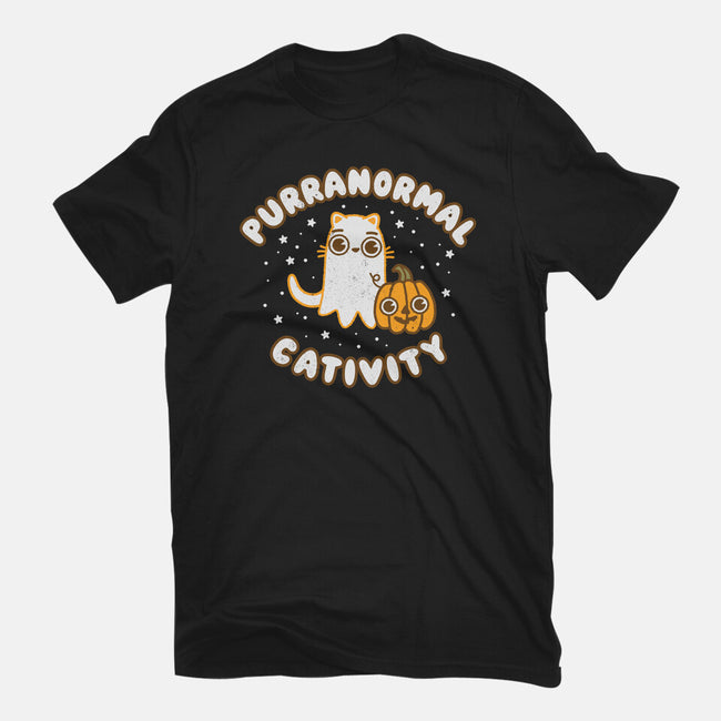 Some Purranormal Cativity-Mens-Basic-Tee-Weird & Punderful