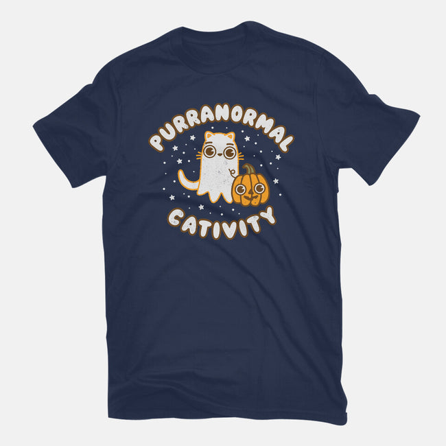 Some Purranormal Cativity-Mens-Basic-Tee-Weird & Punderful