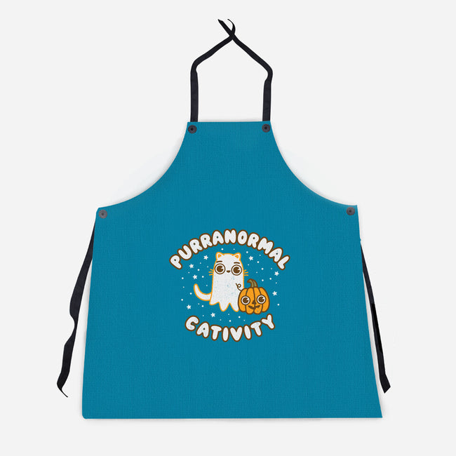 Some Purranormal Cativity-Unisex-Kitchen-Apron-Weird & Punderful